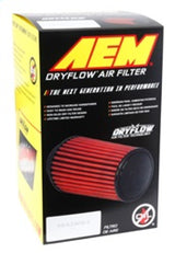 AEM DryFlow Air Filter 2.75in x 9in Replacement Filter for AEM Cold Air Intake (21-2029DK) | Subaru STI 2008-2014