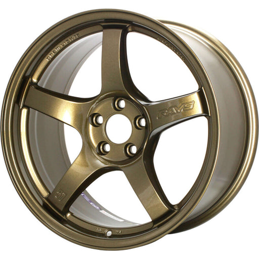 Gram Lights 57CR 18x9.5 5x114.3 38mm Offset Almite Gold Wheel | WGCRX38EAGP