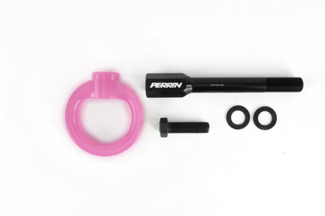 Perrin Front Tow Hook Hyper Pink (PSP-BDY-230HP) | Subaru WRX 2002-2007 / STI 2004-2007