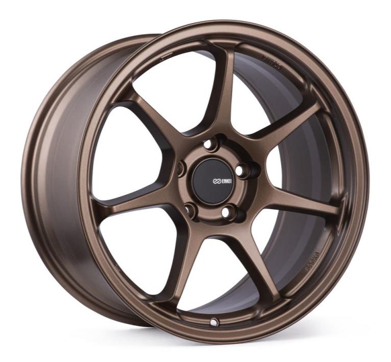 Enkei TS-7 18x8.5 5x114.3 38mm Offset 72.6mm Bore Matte Bronze Wheel | 535-885-6538ZP