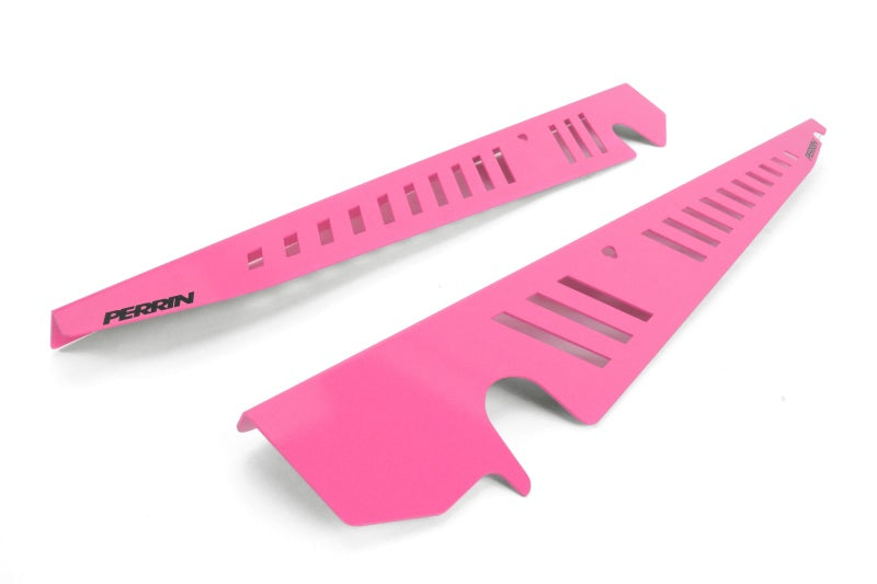 Perrin Fender Shroud Kit Hyper Pink (PSP-ENG-550HP) | Subaru WRX 2015-2021 / STI 2015-2021