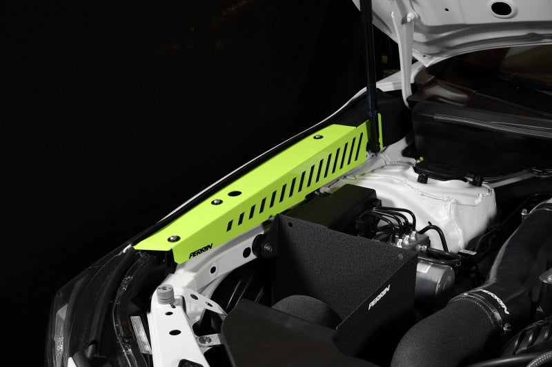 Perrin Fender Shroud Kit Neon Yellow (PSP-ENG-551NY) | Subaru WRX 2022-2025