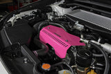 Perrin Pulley Cover Hyper Pink (PSP-ENG-153HP) | Subaru WRX 2022-2025
