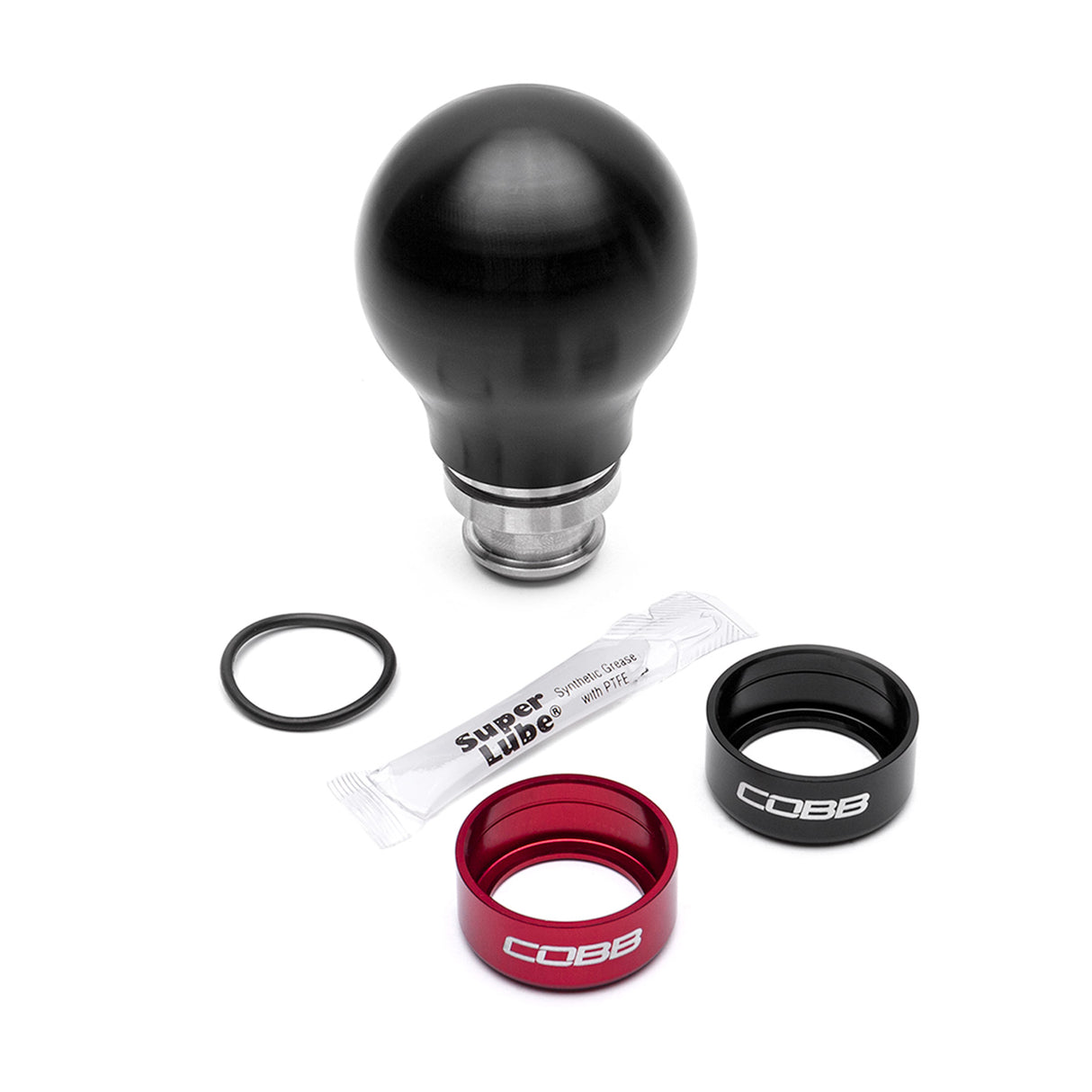 COBB 5-Speed Short Weighted Knob Black Subaru 2002-2014 WRX | 211360-BK