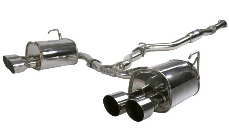 Invidia Q300 Cat Back Exhaust w/ Single Layer Stainless Steel Tips Subaru 2022-2024 WRX | HS22WRXG2S