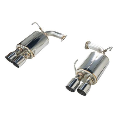 Remark Axle Back Exhaust Muffler Stainless Double Wall 3.5 Inch Tips Subaru 2022-2024 WRX | RO-TSVB-DM