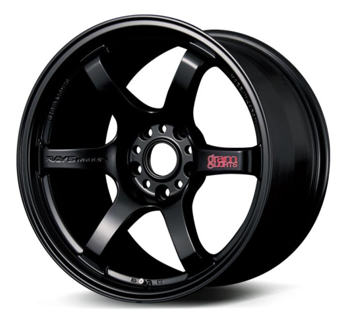 Gram Lights 57DR 18x9.5 5x114.3 38mm Offset Semi Gloss Black Wheel | WGIX38EH