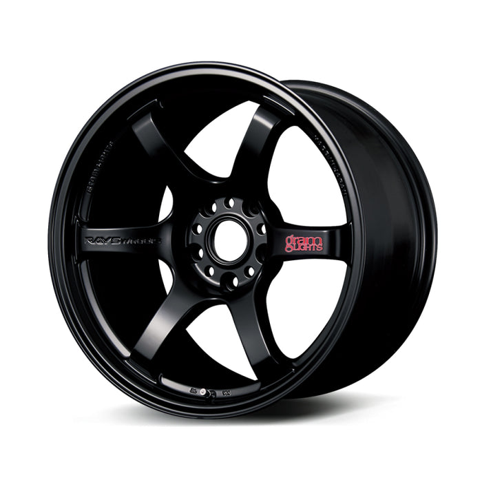 Gram Lights 57DR 18x9.5 5x114.3 38mm Offset Semi Gloss Black Wheel | WGIX38EH