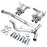 AWE Touring Edition Cat Back Exhaust Chrome Silver Tips (SEDAN) Subaru 2011-2014 WRX / 2011-2021 STI | 3015-42104