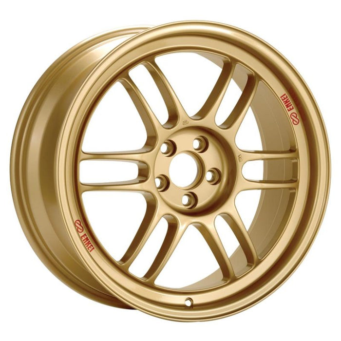 Enkei RPF1 18x8 5x100 45mm Offset 56mm Bore Gold Wheel | 3798808045GG