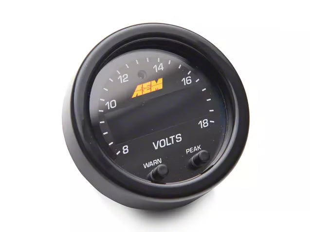 AEM X-Series Volt Gauge 8-18V (30-0303)