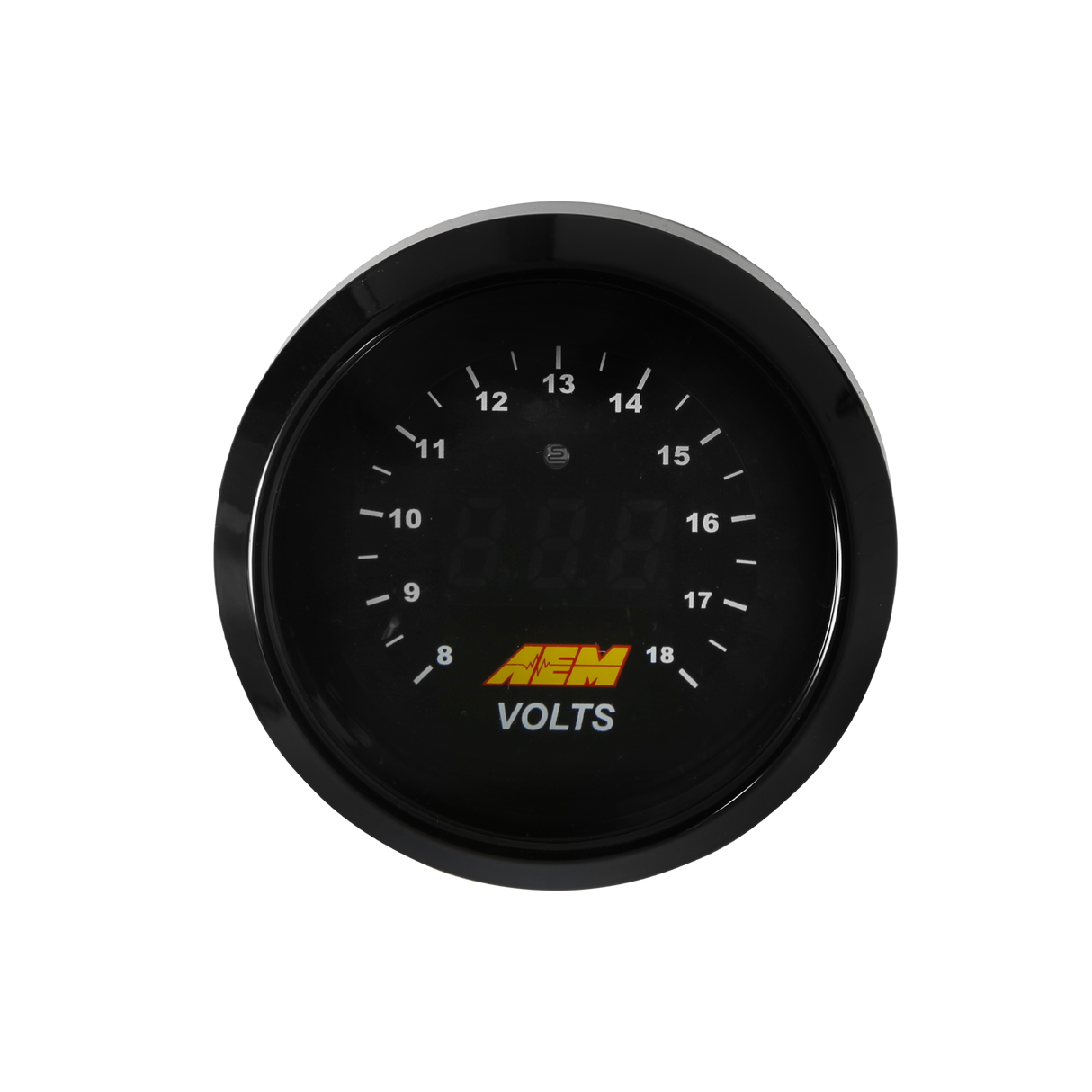 AEM 52mm Digital Voltmeter Gauge 8-18V (30-4400)