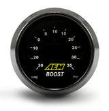 AEM 52mm Digital Boost Gauge -30in Hg - 35 PSI (30-4406)