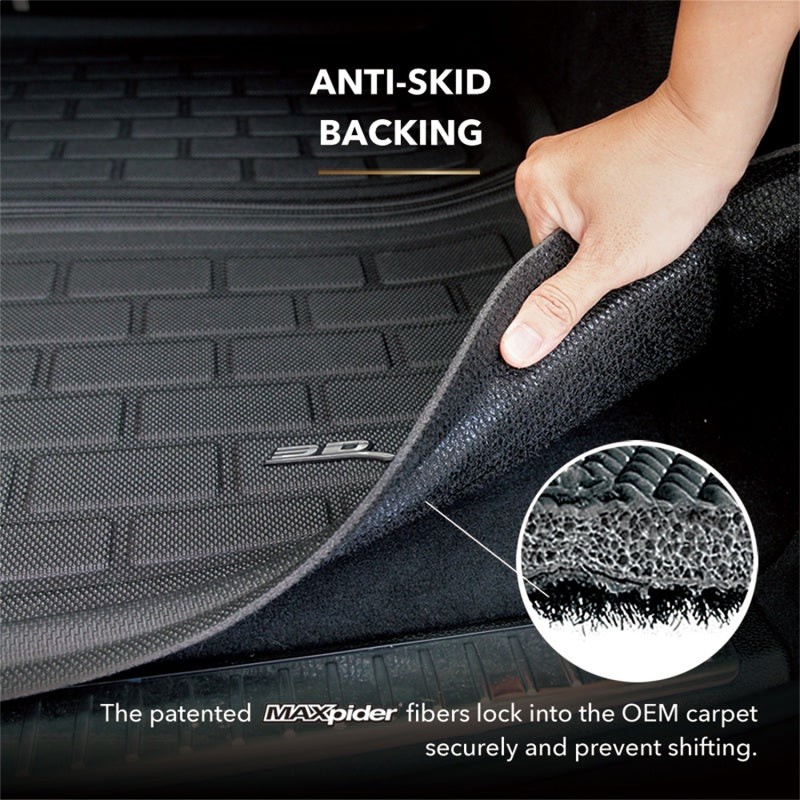 3D MAXpider Kagu Cargo Liner Black (Sedan) Subaru 2002-2007 WRX / 2004-2007 STI | M1SB0051309