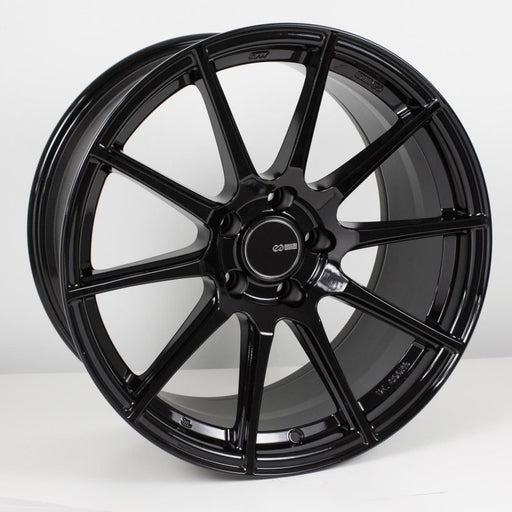 Enkei TS10 18x9.5 5x114.3 35mm Offset 72.6mm Bore Gloss Black Wheel | 499-895-6535BK