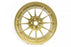 Enkei NT03+M 18x9.5 5x114.3 40mm Offset 72.6mm Bore Titanium Gold Wheel | 3658956540GG