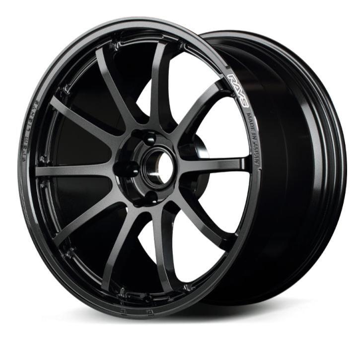 Gram Lights 57NR 18x9.5 5x114.3 38mm Offset Glass Black Wheel | WGNX38E6NJ