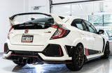 AWE Touring Edition Exhaust w/ Front & Mid Pipe Diamond Blk Tips 2017-2021 Honda Civic Type R FK8 | 3015-43000