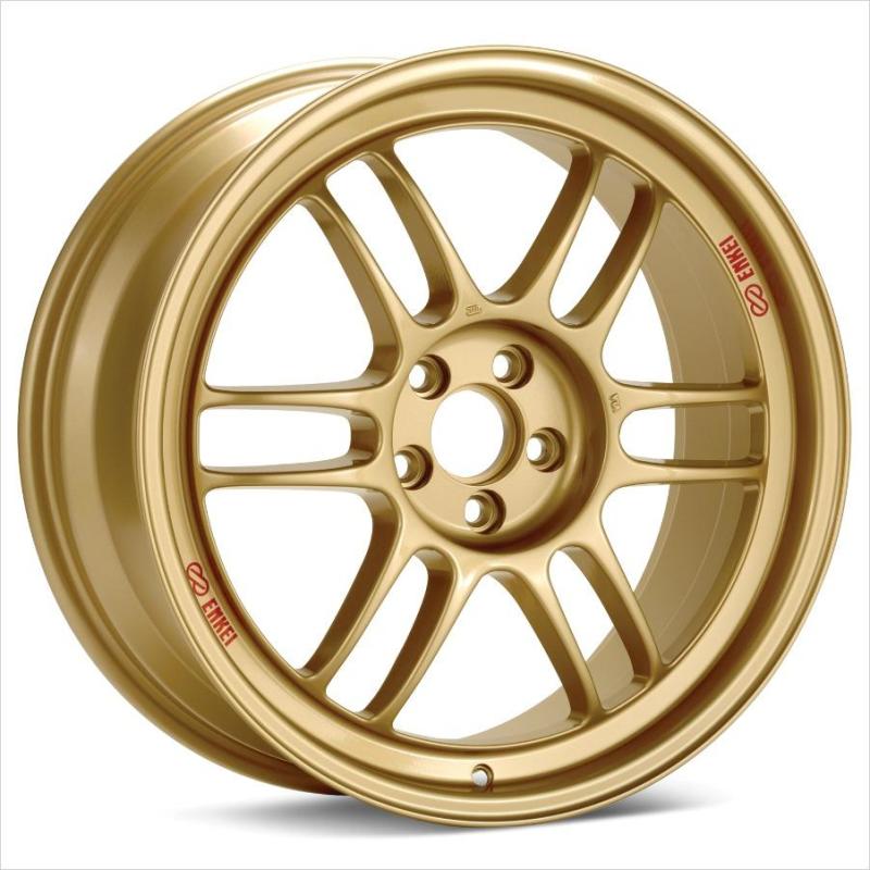 Enkei RPF1 18x9.5 5x114.3 38mm Offset 73mm Bore Gold Wheel | 3798956538GG