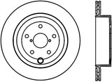 StopTech Cyrostop Premium High Carbon Rear Brake Rotor Subaru 2008-2017 STI | 125.47030CRY