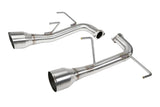 Perrin Axle Back Exhaust Dual Exit Single Tip Stainless Steel (PSP-EXT-341BR) | Subaru WRX 2015-2025 / STI 2015-2021