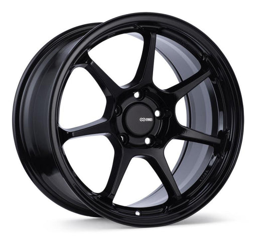 Enkei TS-7 18x9.5 5x114.3 38mm Offset 72.6mm Bore Gloss Black Wheel | 535-895-6538BK