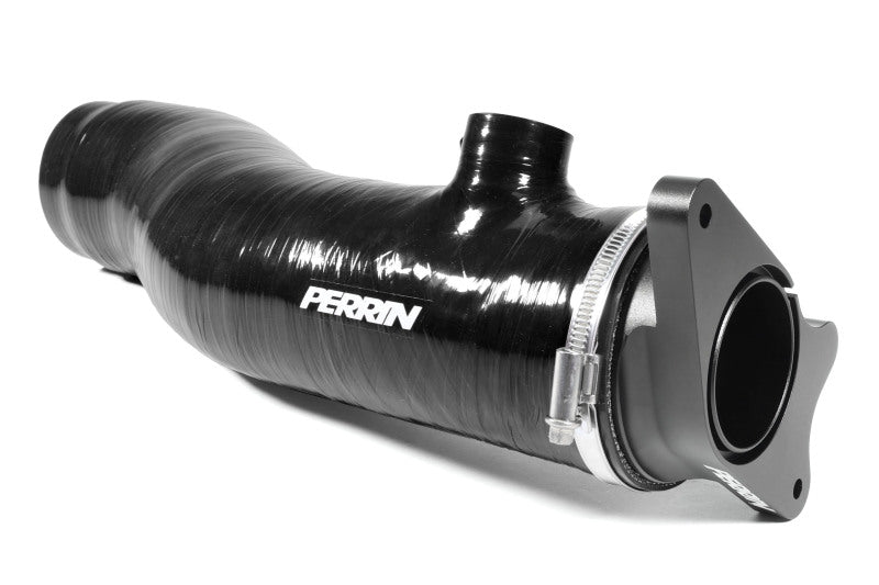 Perrin Turbo Inlet Hose With Nozzle Black V1 Fitment (PSP-INT-425BK) | Subaru WRX 2022-2024