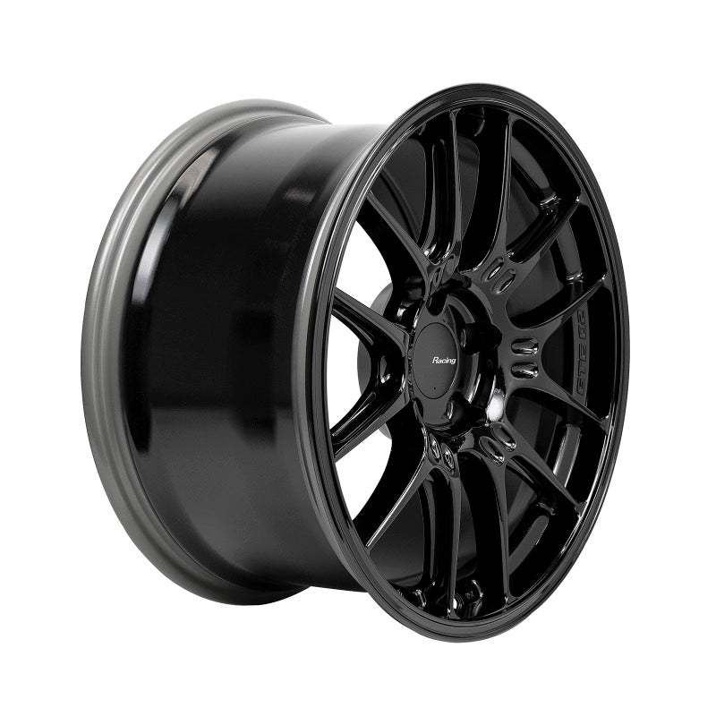 Enkei GTC02 18x9.5 5x114.3 40mm Offset 75mm Bore Gloss Black Wheel | 534-895-6540GB