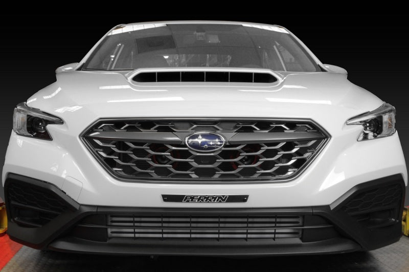 Perrin License Plate Delete Reversible Black (PSP-BDY-116BK) | Subaru WRX 2022-2025