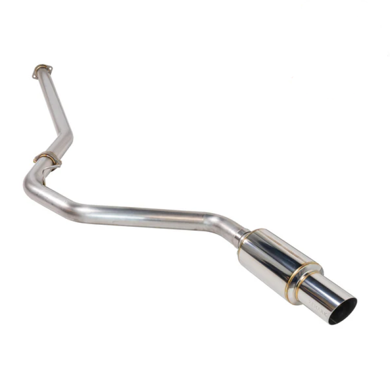 Remark R1 Spec Single Exit Cat Back Exhaust w/ Stainless Tip Subaru 2022-2024 WRX | RK-C1076S-03