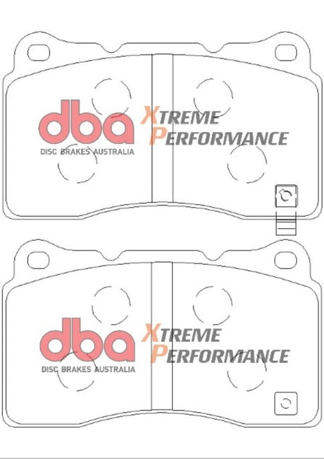 DBA XP650 Xtreme Performance Front Brake Pads Subaru 2004-2017 STI | DB1678XP