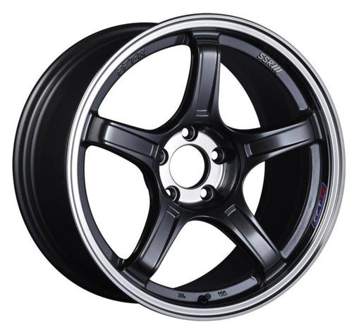 SSR GTX03 18x9.5 5x100 38mm Offset Black Graphite Wheel | XC18950+3805CGM