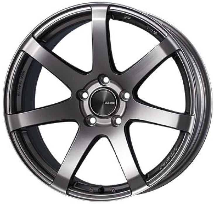 Enkei PF07 18x9.5 5x114.3 40mm Offset Dark Silver Wheel | 490-895-6540DS