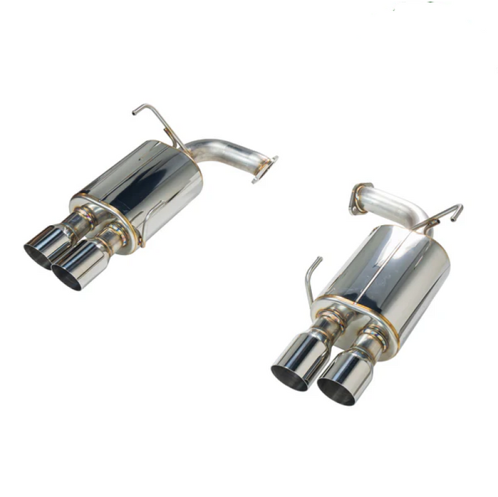 Remark Axle Back Exhaust Muffler Stainless Single Wall 3.5 Inch Tips Subaru 2022-2024 WRX | RO-TSVB-SM