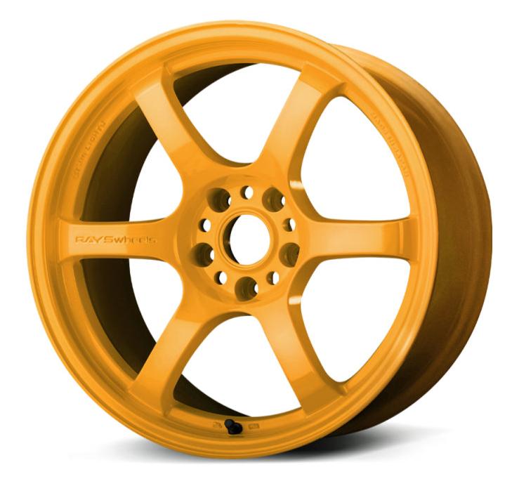 Gram Lights 57DR 18x9.5 5x114.3 38mm Offset Mach Yellow | WGIX38EWXZ