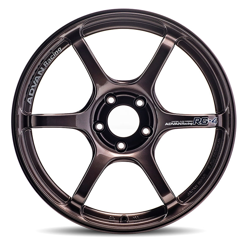 Advan RG-4 18x9.5 5x114.3 45mm Offset 73.1mm Bore Racing Copper Bronze Wheel | YA48J45ECB