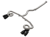 aFe Power Takeda Stainless Steel Cat Back Black Tips (49-36809-B) | Subaru WRX 2022-2025