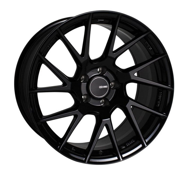 Enkei TM7 18x9.5 5x114.3 38mm Offset 72.6mm Bore Gloss Black Wheel | 507-895-6538BK