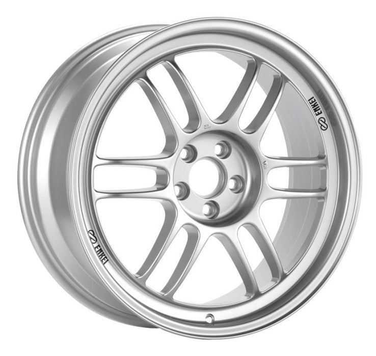 Enkei RPF1 18x10 5x114.3 38mm Offset 73mm Bore Silver Wheel | 3798106538SP