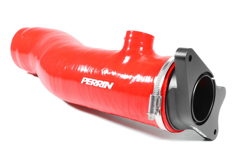 Perrin Turbo Inlet Hose With Nozzle Red V1 Fitment (PSP-INT-425RD) | Subaru WRX 2022-2024