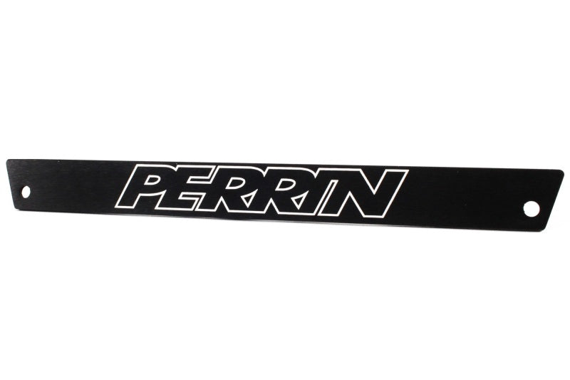 Perrin License Plate Delete Reversible Black (PSP-BDY-116BK) | Subaru WRX 2022-2025