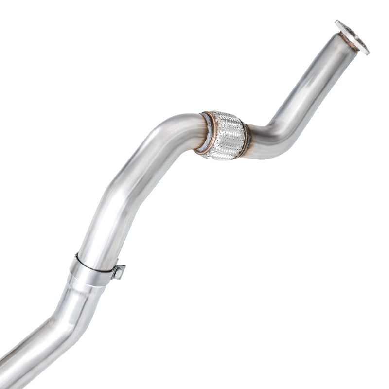 AWE Track Edition Cat Back Exhaust Dual Chrome Silver Tips 2022-2024 Honda Civic Si / 2023-2024 Acura Integra | 3020-32331