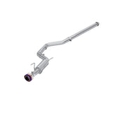 MBRP Armor Pro Series Cat Back Single Exit w/ Burnt Tip Subaru 2022-2024 WRX | S48093BE