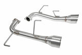 Perrin Axle Back Exhaust Dual Exit Single Tip Stainless Steel (PSP-EXT-341BR) | Subaru WRX 2015-2025 / STI 2015-2021