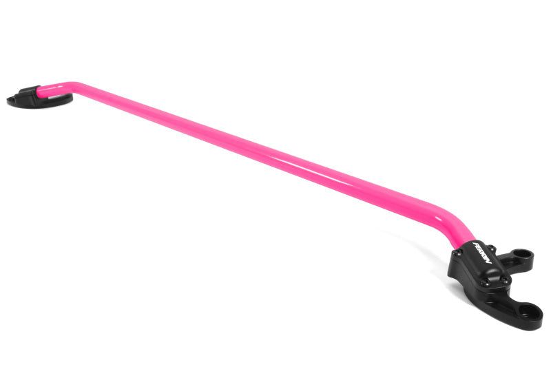 Perrin Front Strut Tower With Billet Feet Hyper Pink (PSP-ENG-061HP) | Subaru WRX 2022-2025