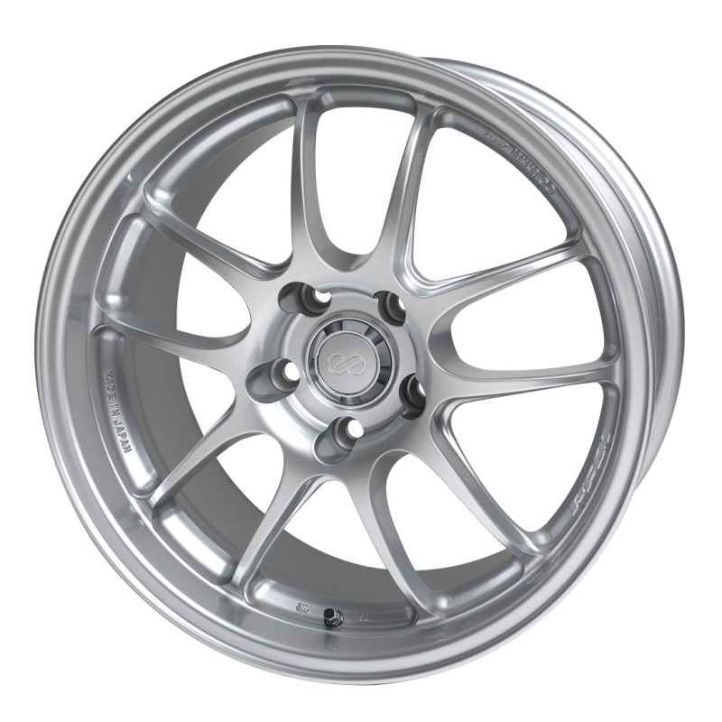 Enkei PF01 18x9 5x114.3 35mm Offset 75 Bore Silver Wheel | 460-890-6635SP