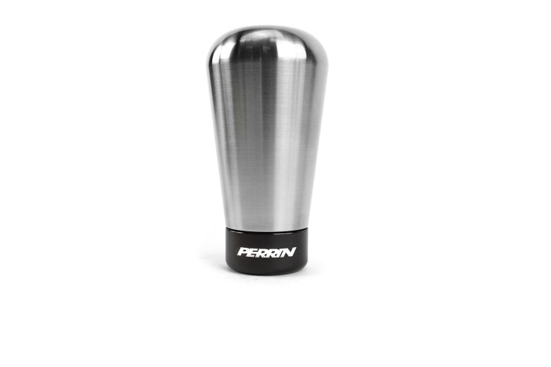 Perrin Weighted Tapered Brushed Stainless Steel Shift Knob Automatic Transmission (PSP-INR-134-7) | Subaru BRZ 2013-2025 / Scion FR-S 2013-2016 / Toyota GT86 2017-2021 / GR86 2022-2025