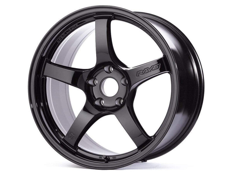 Gram Lights 57CR 18x9.5 5x114.3 38mm Offset Glass Black Wheel | WGCRX38EGBP