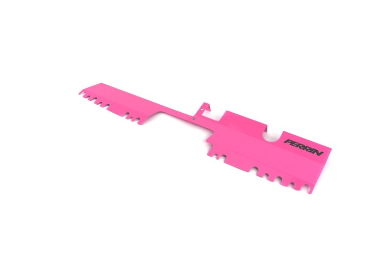 Perrin Radiator Shroud Hyper Pink With OEM Intake Scoop (PSP-ENG-512-4HP) | Subaru WRX 2015-2021 / STI 2015-2021