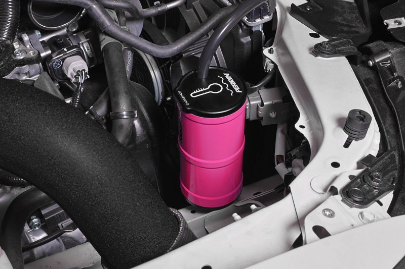 Perrin Performance Coolant Overflow Tank Hyper Pink Subaru 2002-2025 WRX / 2004-2021 STI / 2013-2025 BRZ / FR-S / GT86 / GR86 | ASM-ENG-505HP
